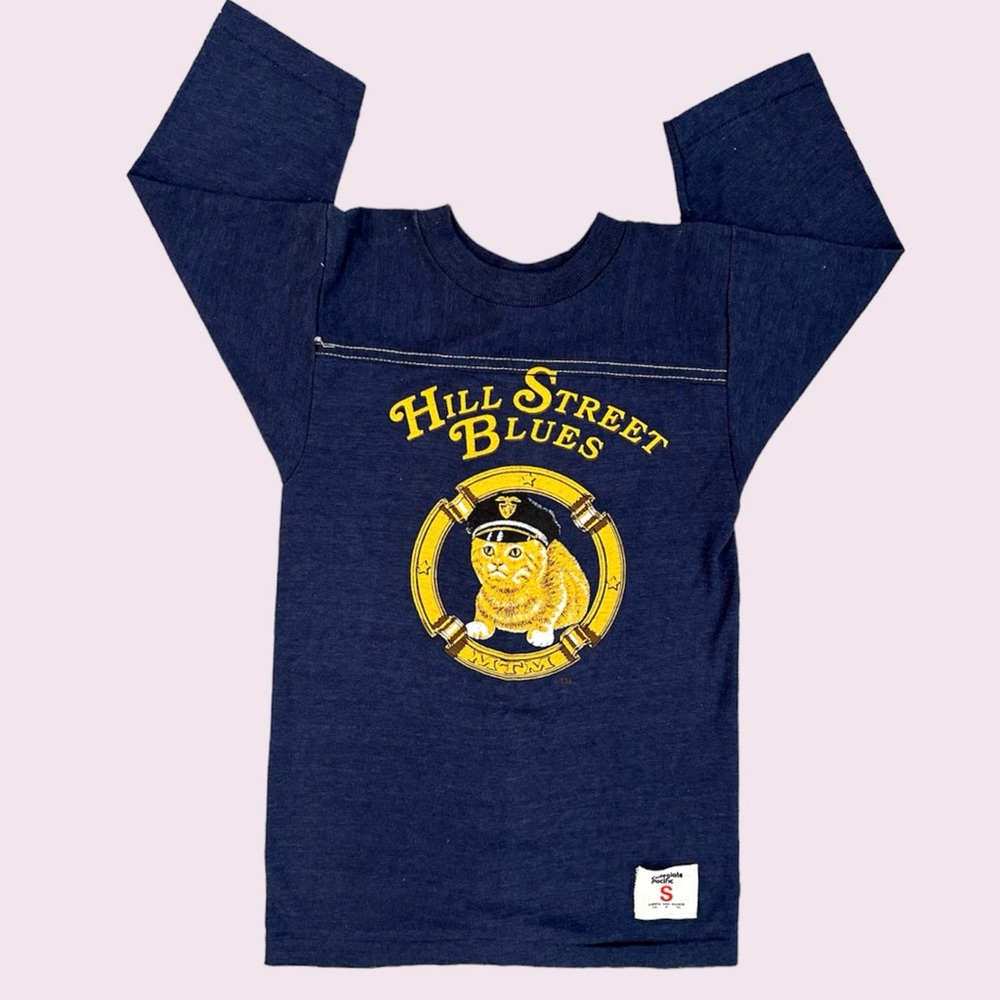 Vintage Hill street blues baseball tee - Picture 1 of 6